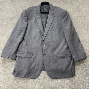 Brooks Brothers 1818 Madison Fit Men’s 50R Gray Blazer Made in Italy Altered